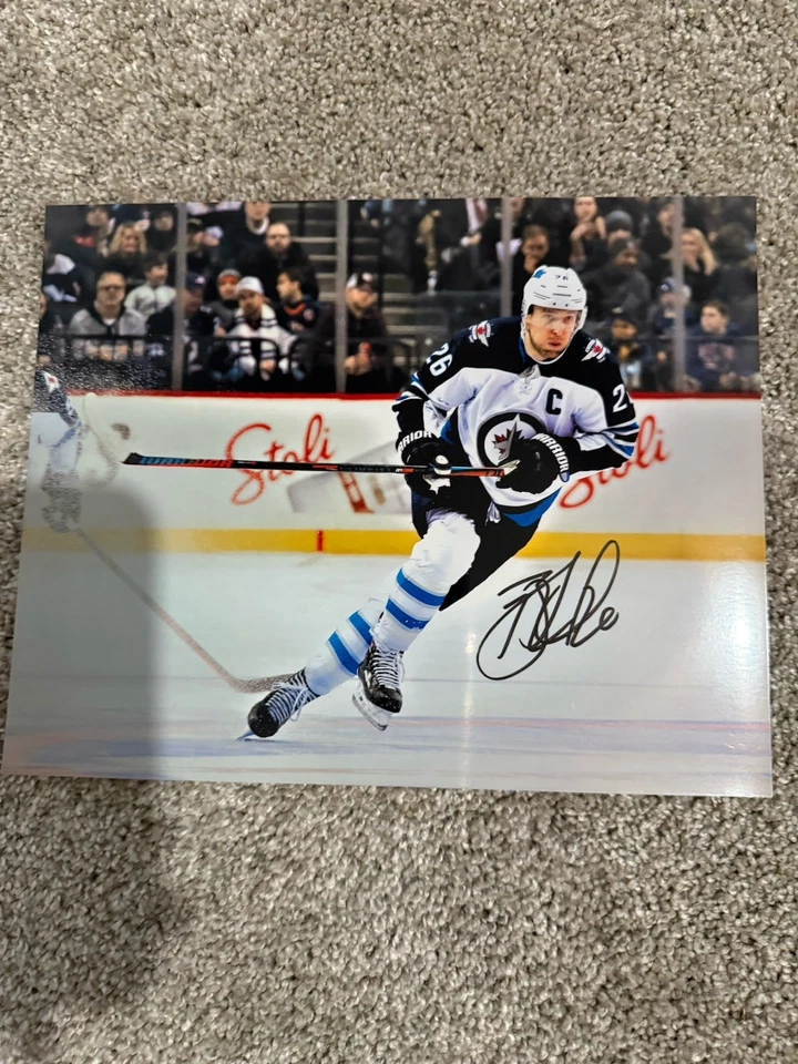 Blake Wheeler Signed 8x10 W/COA JETS - Image 1 of 1