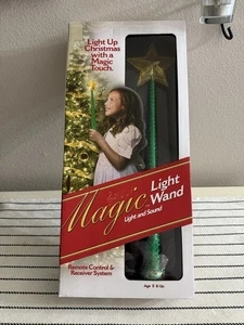 Magischer Lichtstab Weihnachten Fernbedienung & Empfänger mit Licht und Sound Gree..Neu im Karton - Bild 1 von 2