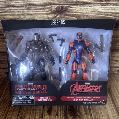 ЛЕГЕНДЫ MARVEL Мстители Железный человек Марк 27 Военная машина Гражданская война Цель 2015 НОВАЯ! - Изображение 1 из 4