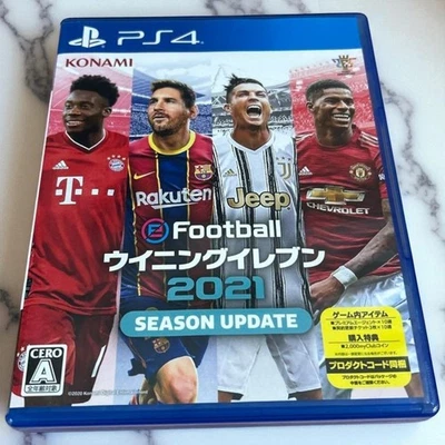 PES 2021 PS4 eFootball Winning Eleven Japan Import Soccer Game Used - Image 1 of 2