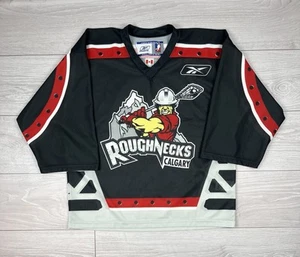 Roughnecks Calgary Reebok Lacrosse Shirt Jersey XL Size Mens - Picture 1 of 11