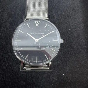 Reloj Pulsera Mujer Paul Valentine Acero Inoxidable Redondo Analógico Nuevo En Caja - Imagen 1 de 10