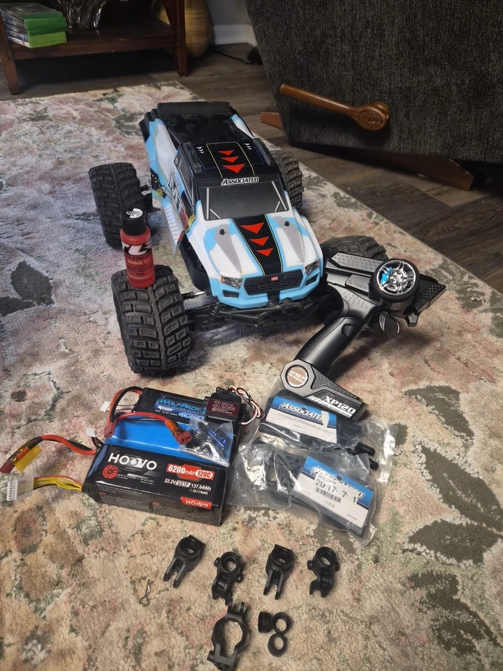 Rival MT8 Reedy Brushless 6S ESC com motor 2100KV, SC1500-BL 680-SL4 1/8 - Imagem 1 de 4