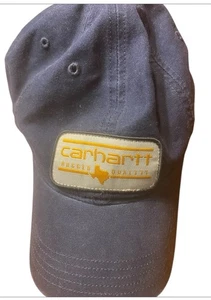 Gorra Carhartt Force Texas Parche Gorra Jaspe Azul Correa Ajustable - Imagen 1 de 9