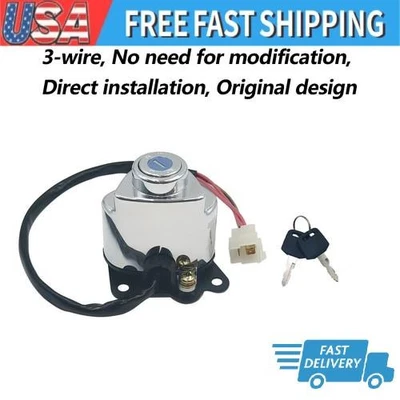 Interruptor de encendido combinado para Honda VTX1300 2004 2005 2006 2007 2008 2009 EE. UU. Foto 1 de 4