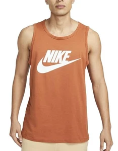Herren NIKE Logo Dri-Fit Standard Fit Training Tank Gym Top AUTHENTISCH NEU S M - Bild 1 von 3