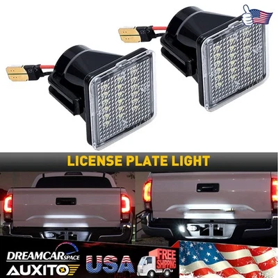 Luces LED negras completas para Toyota Tacoma/14-22 Tundra 2016-22 luces de matrícula lámparas Foto 1 de 4