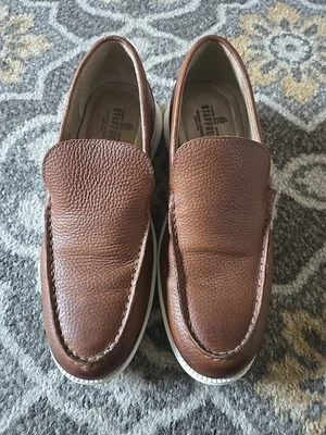 Mocasines Stafford Albert Ortholite para hombre coñac talla 10,5  Foto 1 de 4