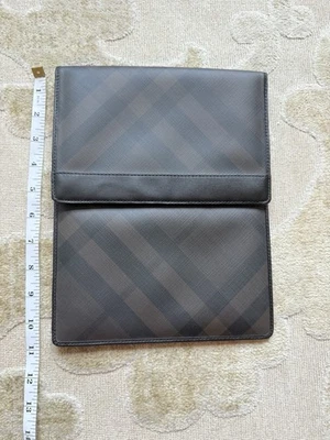 Burberry Check Leather iPad Sleeve - Image 1 of 4