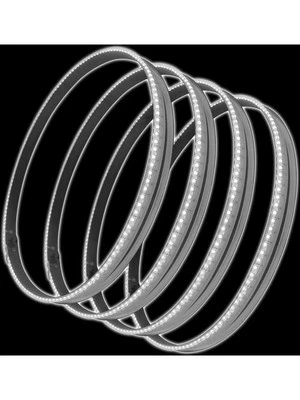 Oracle Lighting Lighted Wheel Ring Kit LED 15.5 in Diameter Bracket (4215-001) - Image 1 of 4