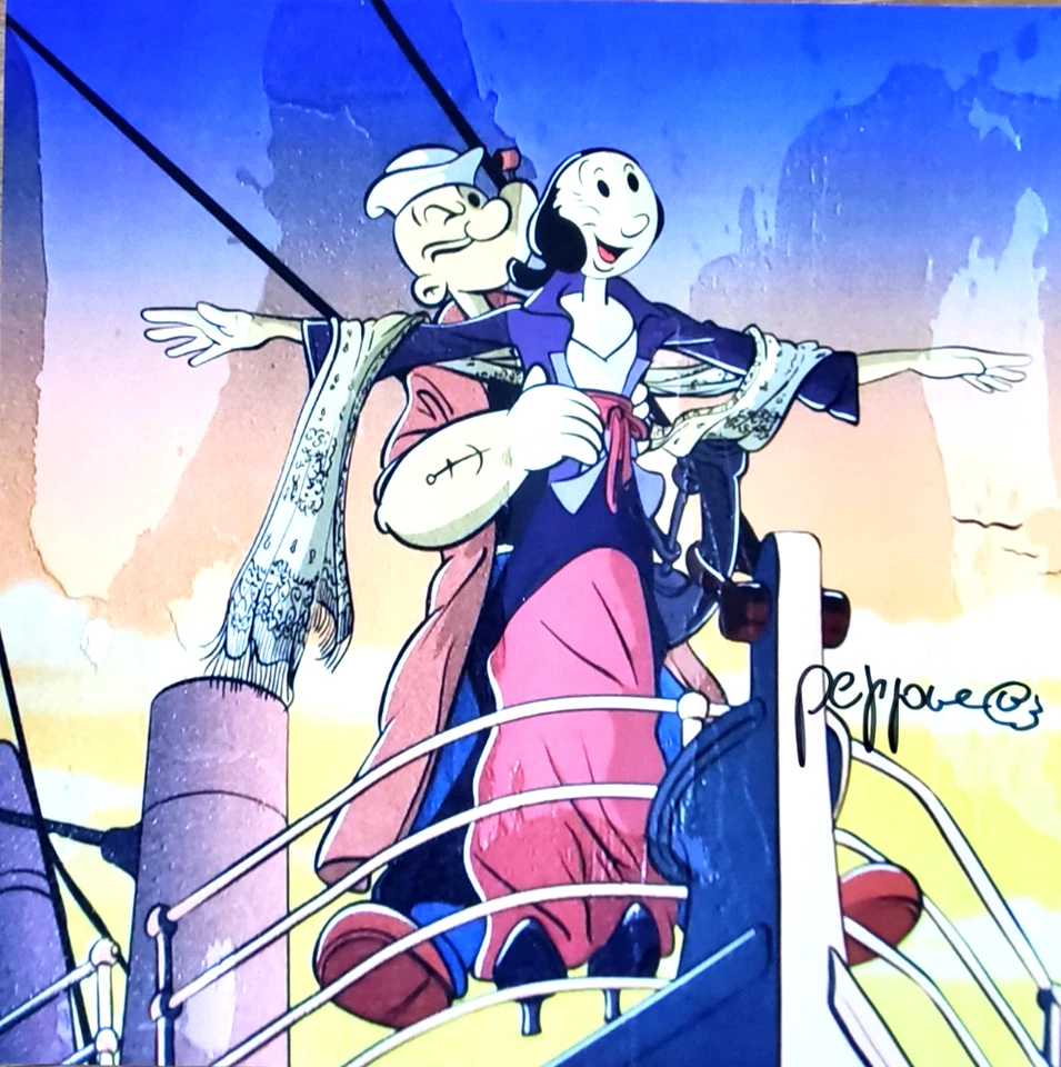 Peppone,  Artprint, limitiert ,original signiert 30cm x30cm - Bild 1 von 1