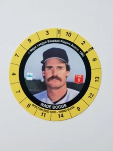 Disco de jugador de béisbol Wade Boggs 1990 Cadaco #sin Boston Red Sox - Imagen 1 de 2