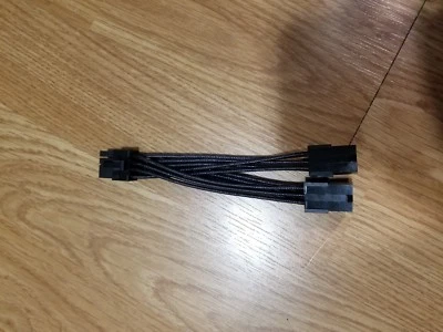 EVGA 8-Pin to 2x 6-Pin PCI-E Power Adapter GPU Graphic Card - Image 1 of 4