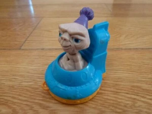 E.T. L'Extraterrestre Soucoupe Volante Roulante 5,5cm Ancien Jouet 1994 BE - Imagen 1 de 6