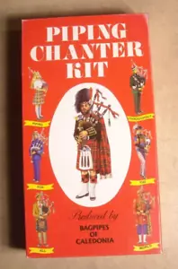 PIPING CHANTER KIT - BAGPIPES OF CALEDONIA- MADE IN SCOTLAND - NEW - Picture 1 of 3