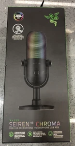 New Razer Seiren V3 Chroma Condenser RGB USB Microphone RZ19-05060100-R3U1 - Picture 1 of 8