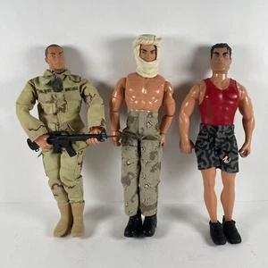 Lote De Colección GI JOE de 3-2 Figuras De Acción Hasbro Pawtucket 12 Pulgadas 94’ y 1 96’ - Imagen 1 de 12