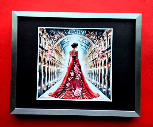 LOUIS VUITTON（LV） ALEXANDER DULAC ABITO VALENTINO firmato a mano stampa autentica edizione limitata di 10 COA