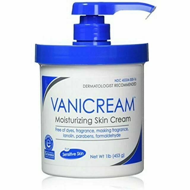 Vanicream Moisturizing Skin Cream with Pump Dispenser - 16oz