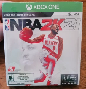 NBA 2K21 EDICIÓN STEELBOOK COLECCIONISTA (Xbox One Series X S) NUEVO Damian Lillard - Imagen 1 de 2