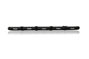 Barra de techo negra + puntos jumbo + LED para adaptarse a Vauxhall Opel Movano 2021+ parte delantera baja - Imagen 1 de 9