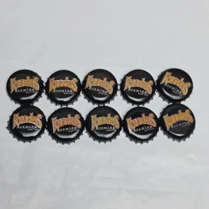 Lot of 10 Founders Beer Bottle Cap No Dents Grand Rapids MI Craft Man Cave - Picture 1 of 6