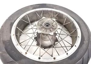 02 Aprilia Caponord ETV1000 Rear Wheel Rim STRAIGHT (no tire) 17" X 4 - Picture 1 of 10