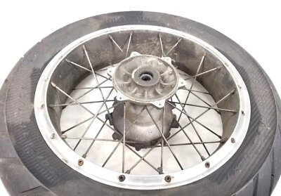 Задний обод колеса 02 Aprilia Caponord ETV1000 ПРЯМОЙ (без шины) 17 дюймов x 4 - Изображение 1 из 4