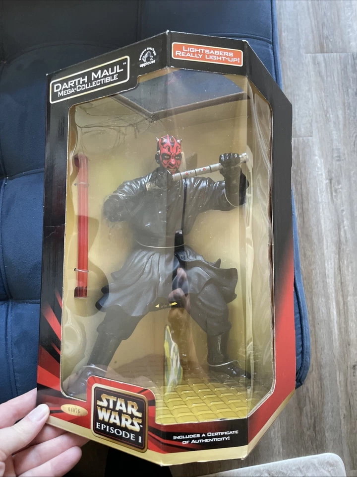 Star Wars Episode 1 Mega Collectibles Darth Maul Unopened  - Image 1 of 4
