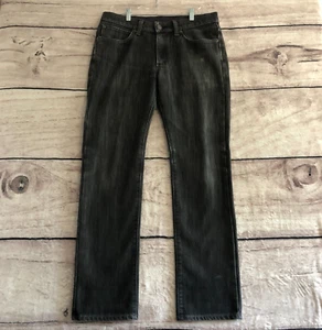 Jeans Edwin 503 Wildfire da uomo 33 neri foderati invecchiati pantaloni denim premium Giappone - Foto 1 di 15
