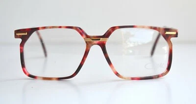 Cazal Vintage Eyeglasses - NOS - Mod. 646 - Col. 709, Gold & Marble red - Image 1 of 3