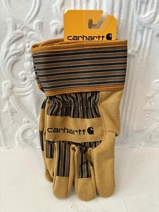Guantes Carhartt NUEVO Trabajo y Jardín Medianos Lona Gamuza Sintética Talla Pequeña - Imagen 1 de 5