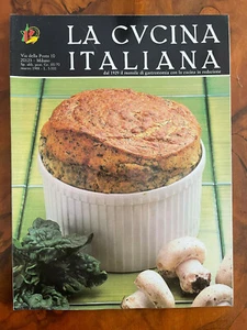 La cucina italiana n 3 marzo 1988 Ricette  vino antipati primi secondi dolci - Picture 1 of 2