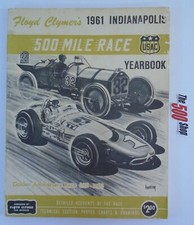 1961 Indianapolis 500 Floyd Clymer's Yearbook History A.J. Foyt Tape on spline