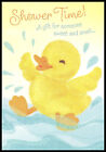 Greeting Card - Bird Duck Duckling - Hallmark Baby Shower 0555