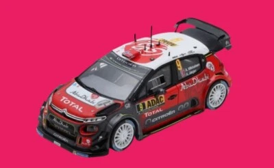 1/43 Spark Citroen C3 WRC Total-Abu Dhabi ADAC Rally Germania 2017#9 A.Mikkelsen - Immagine 1 di 2