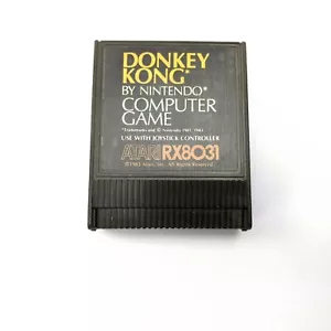 Cartucho Donkey Kong de Nintendo RX8031 para Atari 8 bits 400/800/XL/XE SIN PROBAR - Imagen 1 de 4