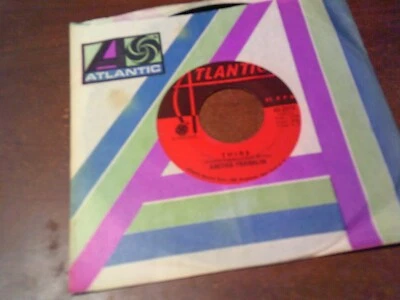ARETHA FRANKLIN THINK / YOU SEND ME 45 RPM RECORD - Image 1 of 3