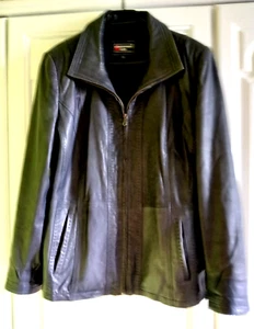 Damen Nappa Lederjacke  von Ledermoden EKER Größe 48 Farbe Dunkelgrau - Bild 1 von 3