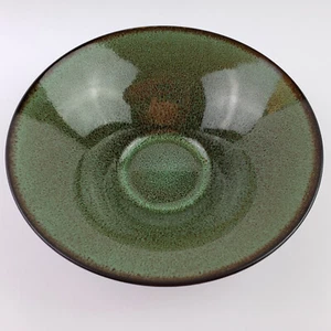 Fusion Wasabi by Gabbay Replacement Soup Salad Cereal Bowl Green Brown Speckled - Picture 1 of 4