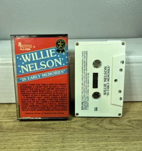 Willie Nelson  - "20 Early Memories" - Cassette Tape - 1983 Shelby PLC-2000 - Picture 1 of 3