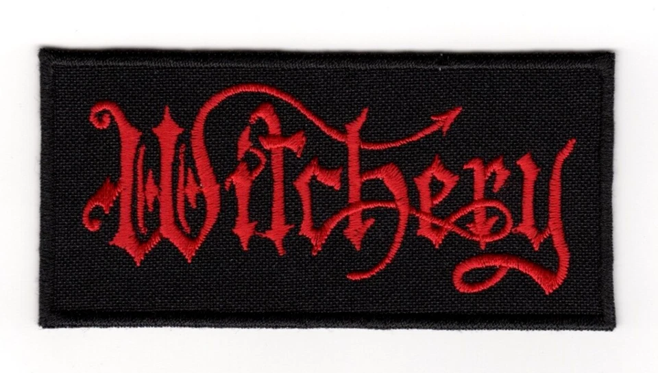 Witchery Embroidered Sew-on Patch | Swedish Blackened Thrash Metal Band Logo - Image 1 of 1