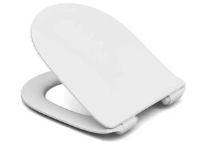 PREMIUM SLIMLINE D FORM SOFT CLOSE TOILETTENSITZ, FRNC01 - Bild 1 von 10