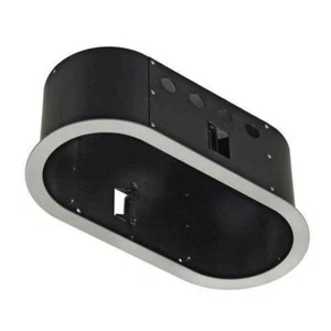 SLV AIXLIGHT PRO 2 FLAT FRAME ROUND installation housings, silver/black - Picture 1 of 1