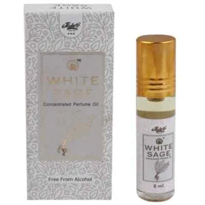 Attar de perfume con rollo de salvia blanca natural para hombre y mujer Ittar - Paquete de 1. - Imagen 1 de 2