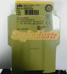 NUOVO Pilz Relè di Sicurezza Pnoz X2.2 24Vac/Dc 2N/O 774607 Trasporto Rapido~ - Foto 1 di 1