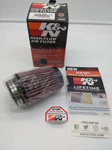 K&N SN-2590 Hochleistungs Ersatz Luftfilter Universal Klemme - Bild 1 von 3