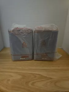 New RCA Speakers 2 Pair Model RT2600 - 1 Front & 1 Rear In Original Plastic - Picture 1 of 7