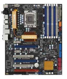 ASRock X58 Extreme Intel X58 Mainboard ATX Sockel 1366 #37840 - Afbeelding 1 van 2