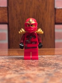 Lego Ninjago Kai Minifigure Red w/ Gold Shoulder (9441, 9449)